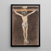 Christus am Kreuz - Hercules Brabazon Brabazon — gerahmtes Bild an der Wand