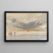 Abend auf der Lagune von Venedig - Hercules Brabazon Brabazon — gerahmtes Bild an der Wand