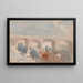 Der Pont à Saint-Valery - Hercules Brabazon Brabazon — gerahmtes Bild an der Wand