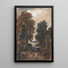 Das Weizenfeld - Hercules Brabazon Brabazon — gerahmtes Bild an der Wand