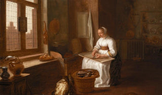 Hercules Sanders - A Woman Cleaning Fish.webp