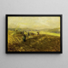 Die Kartoffelernterinnen - Herman Hartwich — gerahmtes Bild an der Wand