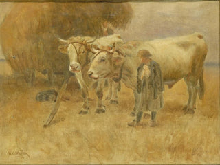 Skizze für Die Mäher - Herman Hartwich — Ansicht des Kunstwerks