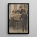Justice - Herman Heijenbrock — gerahmtes Bild an der Wand