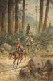 Konvoi von Maultieren - Herman Wendelborg Hansen — Ansicht des Kunstwerks