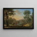 Landschaft klassisch - Herman van Swanevelt — gerahmtes Bild an der Wand