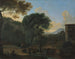 Landschaft mit Reisenden - Herman van Swanevelt — Ansicht des Kunstwerks