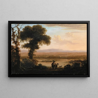 Herman van Swanevelt - Southern River Landscape.webp