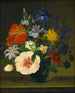 Blumen in einem Glas - Hermania Neergaard — Ansicht des Kunstwerks
