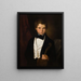Portrait von Mieczysław Ostoja-Starzewski 1830-1906 - Hermann Anschütz — gerahmtes Bild an der Wand