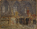 Prozession vor einer Kirche - Hermann Braun — Ansicht des Kunstwerks