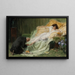 Culte de la beauté: la pédicure - Hermann Clementz — gerahmtes Bild an der Wand