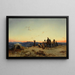 Gebet vor Jerusalem - Hermann David Salomon Corrodi — gerahmtes Bild an der Wand