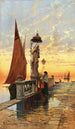 Venedig, ein Gebet in Chioggia - Hermann David Salomon Corrodi — Ansicht des Kunstwerks