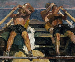 Die Ruderer - Hermann Groeber — Ansicht des Kunstwerks