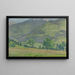 Sonniges Tal - Hermann Grom-Rottmayer — gerahmtes Bild an der Wand