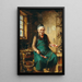 Der Schuhmacher - Hermann Kern — gerahmtes Bild an der Wand