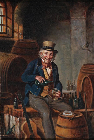 Hermann Kern - Ein wohlverdienter Schluck.webp