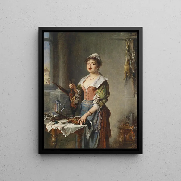 Marchand de jeux - Hermann Kern — gerahmtes Bild an der Wand