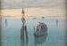 Abend in der venezianischen Lagune - Hermann Krezzer — Ansicht des Kunstwerks