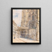 Tour süd der Kathedrale Saint-Étienne mit Gerst - Hermann Schmidt — gerahmtes Bild an der Wand