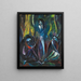 Auferstehung - Hermann Stenner — gerahmtes Bild an der Wand