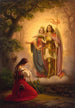 Erscheinung der Heiligen Katharina und Michael an Jeanne d'Arc - Hermann Stilke — Ansicht des Kunstwerks