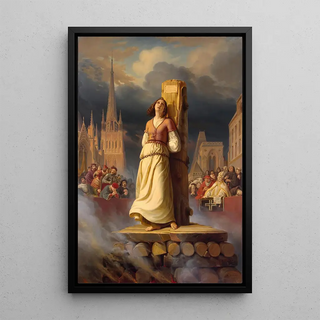 Hermann Stilke - Joan of Arcs Death at the Stake.webp