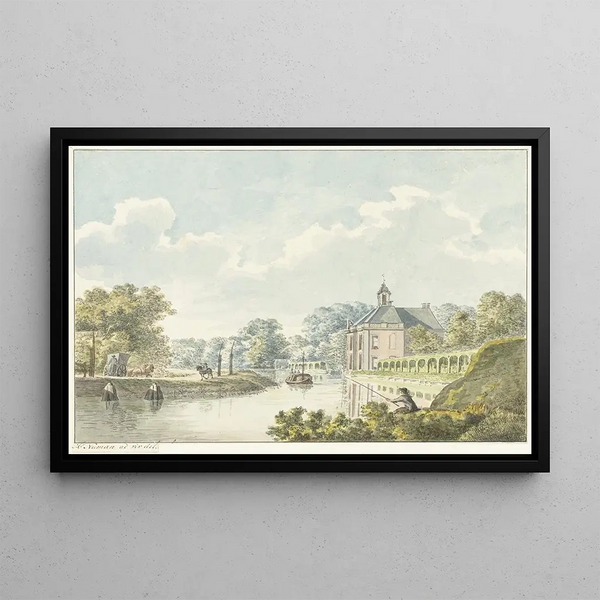 Hermanus Numan - Het Huis Rupelmonde aan de Vecht.webp