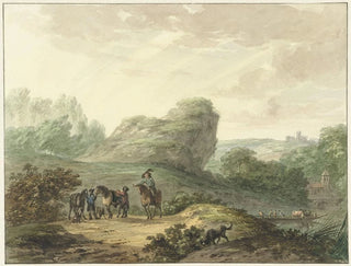 Landschaft mit Reitern - Hermanus Numan — Ansicht des Kunstwerks