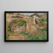 Ferme - Hermine von Janda — gerahmtes Bild an der Wand