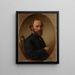 Ludwig des Coudres - Hermine von Reck — gerahmtes Bild an der Wand
