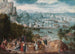 Landschaftsgemälde mit Johannes dem Täufer - Herri met de Bles — Ansicht des Kunstwerks