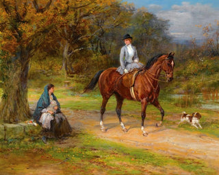 Heywood Hardy - Poverty And Privilege.webp