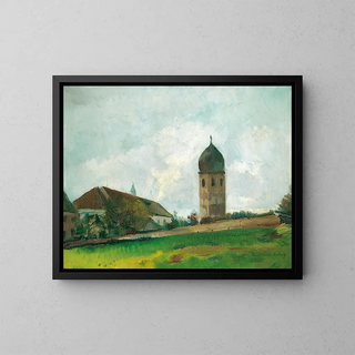 Hiasl MaierErding - Klostergebude mit Campanile Fraueninsel.webp