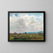 Atmosphäre von Moos am Chiemsee bei Bersee - Hiasl Maier-Erding — gerahmtes Bild an der Wand