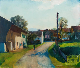 Hiasl MaierErding - Ortsstrae in Gstadt am Chiemsee.webp