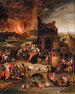 Die Versuchung des heiligen Antonius der Große - Jérôme Bosch — Ansicht des Kunstwerks