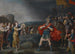 Jephthah trifft seine Tochter - Hieronymus Francken III — Ansicht des Kunstwerks