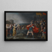 Jephthah trifft seine Tochter - Hieronymus Francken III — gerahmtes Bild an der Wand