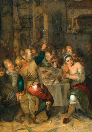Hieronymus Francken II - A Banquet Scene.webp