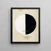Point de vue du Bouddha sur la vie terrestre n° 3 - Hilma af Klint — gerahmtes Bild an der Wand