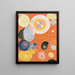 Gruppe IV Nr. 3 Die zehn größten Jugendlichen - Hilma af Klint — gerahmtes Bild an der Wand