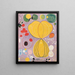 Gruppe IV Nr. 7 Die zehn größten Erwachsenenalter - Hilma af Klint — gerahmtes Bild an der Wand