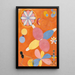 Die zehn größten Nr. 4 Jugend - Hilma af Klint — gerahmtes Bild an der Wand