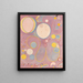 Die zehn größten Nr. 8 des Erwachsenenalters - Hilma af Klint — gerahmtes Bild an der Wand