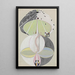 Baum der Erkenntnis Nr. 5 - Hilma af Klint — gerahmtes Bild an der Wand