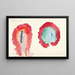 Weizen und Wermut - Hilma af Klint — gerahmtes Bild an der Wand