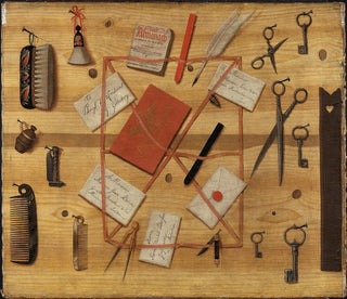 Porte-lettres trompe-l'œil - Hindric Sebastian Sommar — Ansicht des Kunstwerks