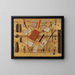 Porte-lettres trompe-l'œil - Hindric Sebastian Sommar — gerahmtes Bild an der Wand